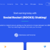 【仮想通貨・草コイン】Social Rocket（ROCKS）の価値が一ヶ月で4倍まで高騰